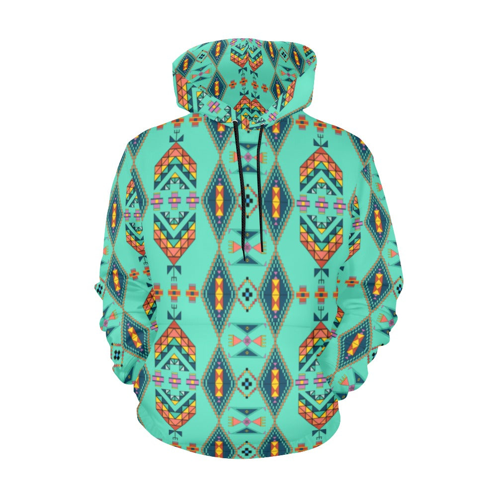 Travois Tipi Smoky Sky Hoodie for Men