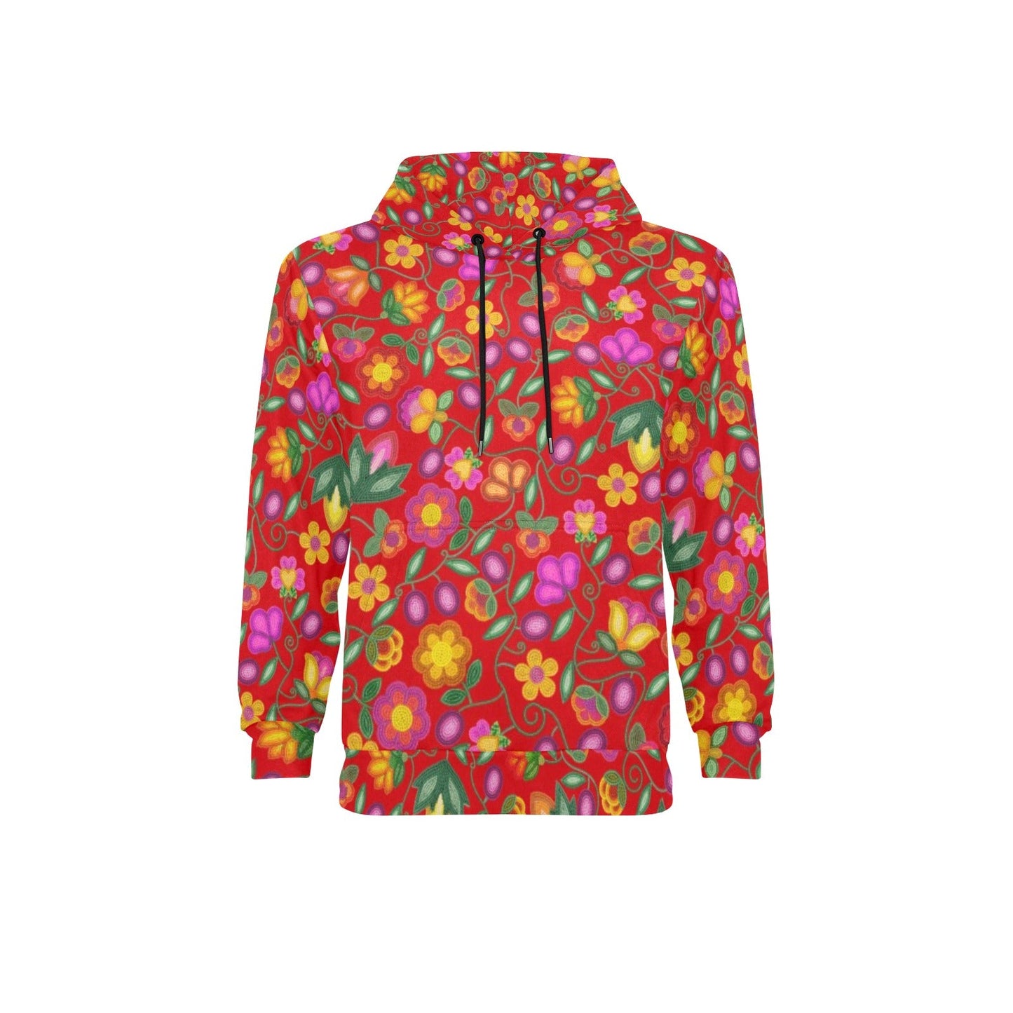 Boreal Bounty Red Fleece Hoodie