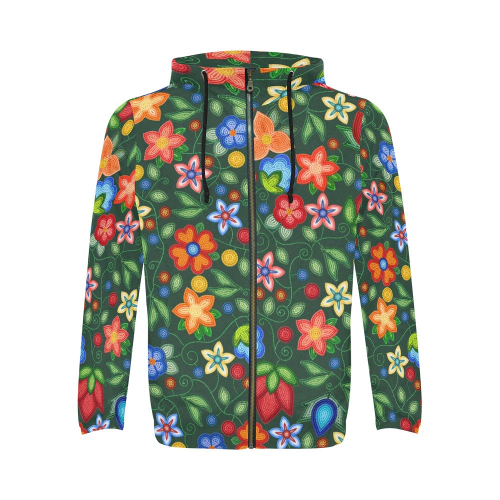 Morning Harmony Forest Zip Hoodie