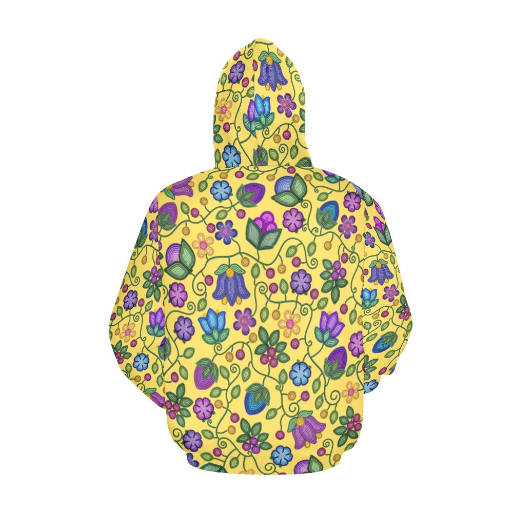 Bloom Uplift Yellow Hoodie for Men