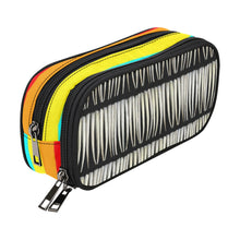 Load image into Gallery viewer, Dentalium on Black Pencil Pouch
