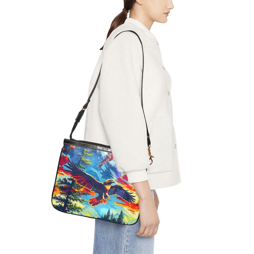 Hunting Hawks Small Shoulder Bag