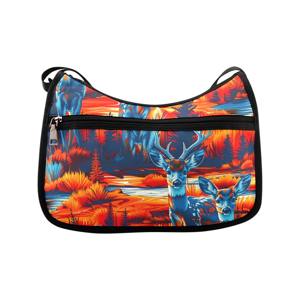 Deer Family Crossbody Bag