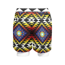 Load image into Gallery viewer, Sunset Blanket Men&#39;s Sports Shorts with Compression Liner
