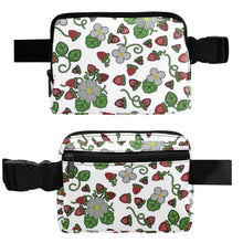 Load image into Gallery viewer, Strawberry Dreams White Belt Bag
