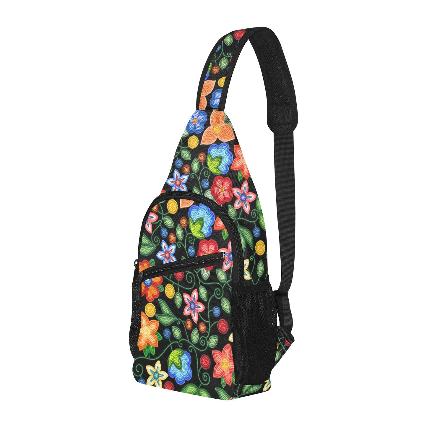 Morning Harmony Black Chest Bag