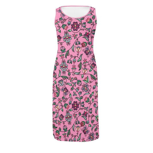 Amber Evening Garland Pink Phaedra Dress