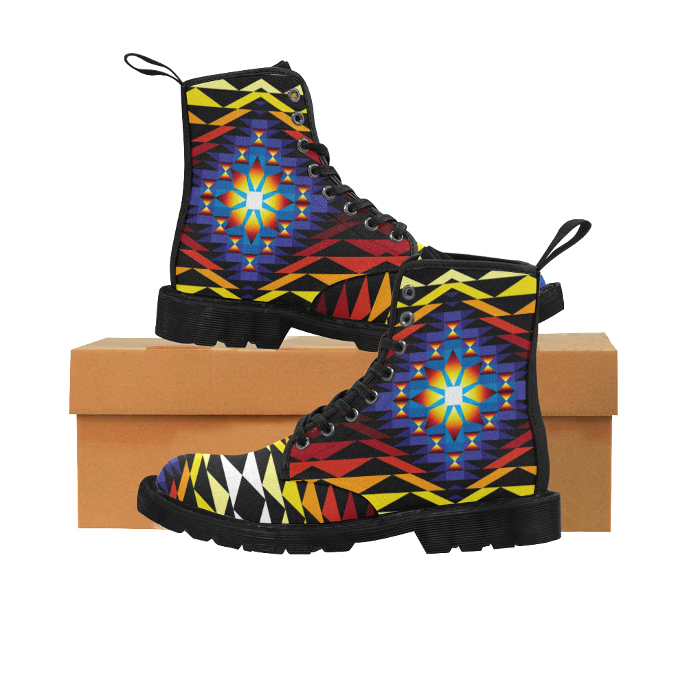 Sunset Blanket Boots