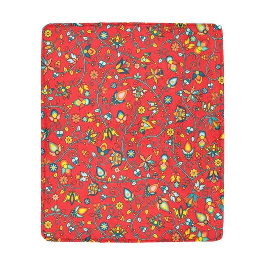 Thorny Path Red Ultra-Soft Micro Fleece Blanket 50"x60"