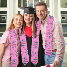 Load image into Gallery viewer, Dakota Damask Cheyenne Pink Graduation Stole
