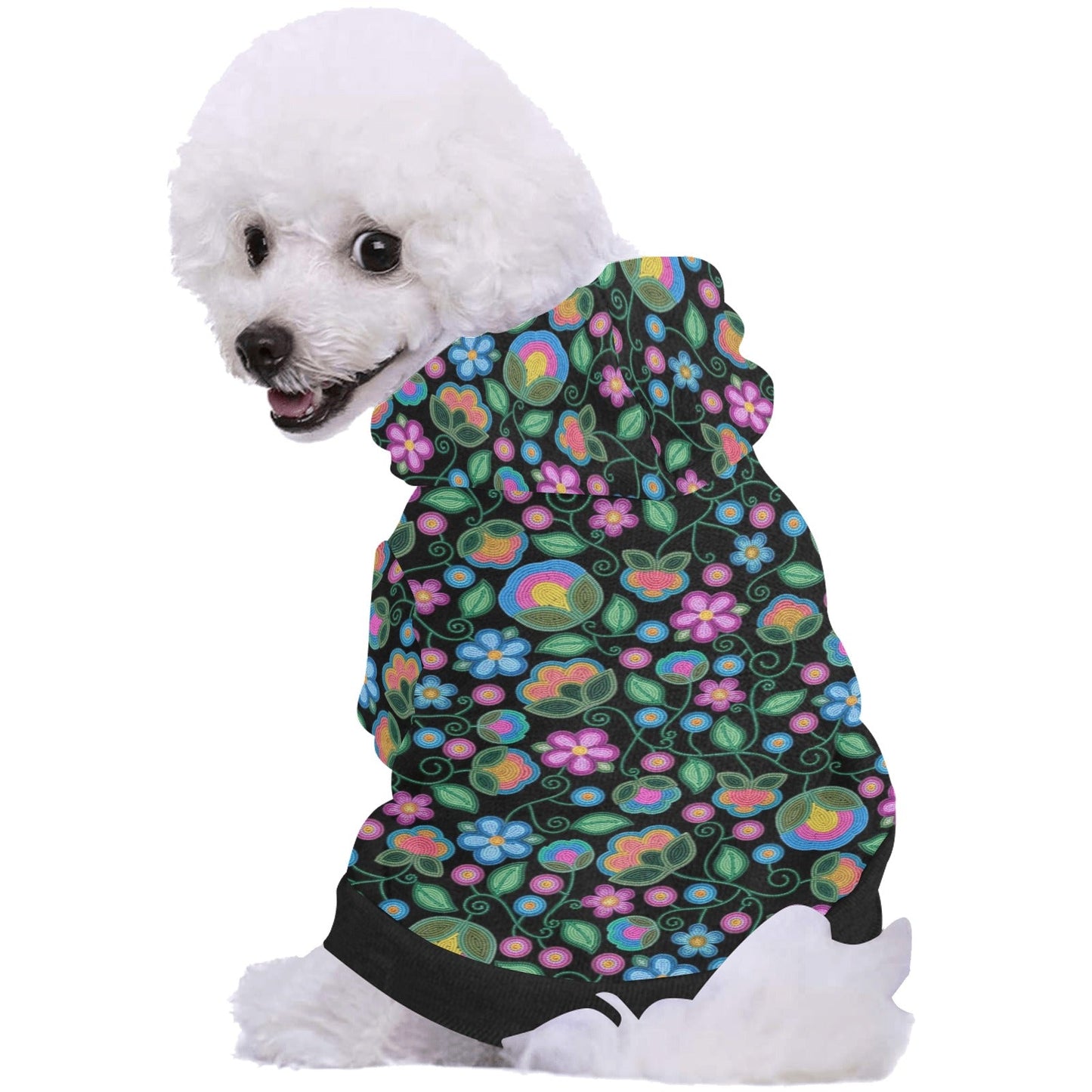 Turquoise Sunbeam Pet Hoodie