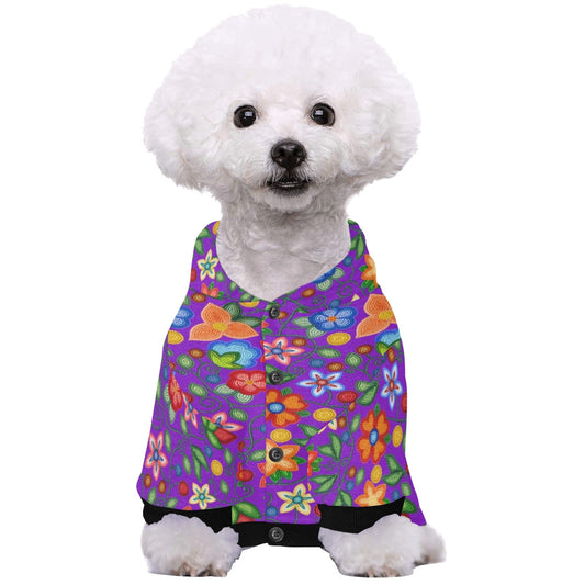 Morning Harmony Purple Pet Hoodie