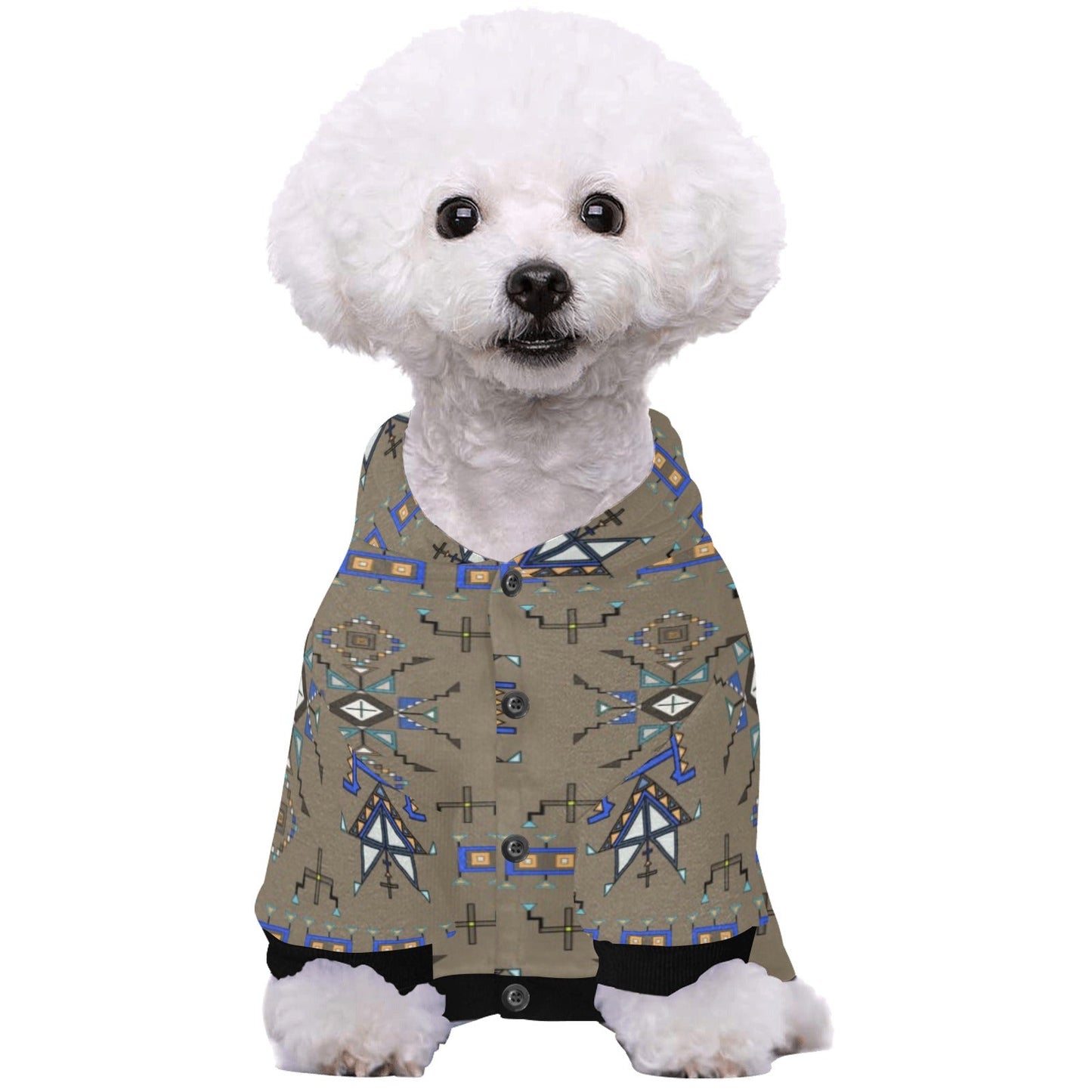 Eagle Strike Brown Pet Dog Hoodie