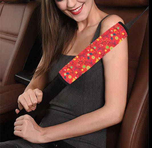 Nipin Blossom Fire Car Seat Belt Cover