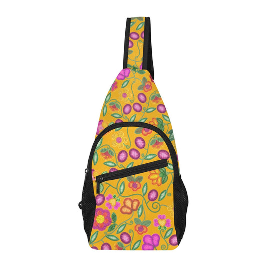 Boreal Bounty Yellow Chest Bag