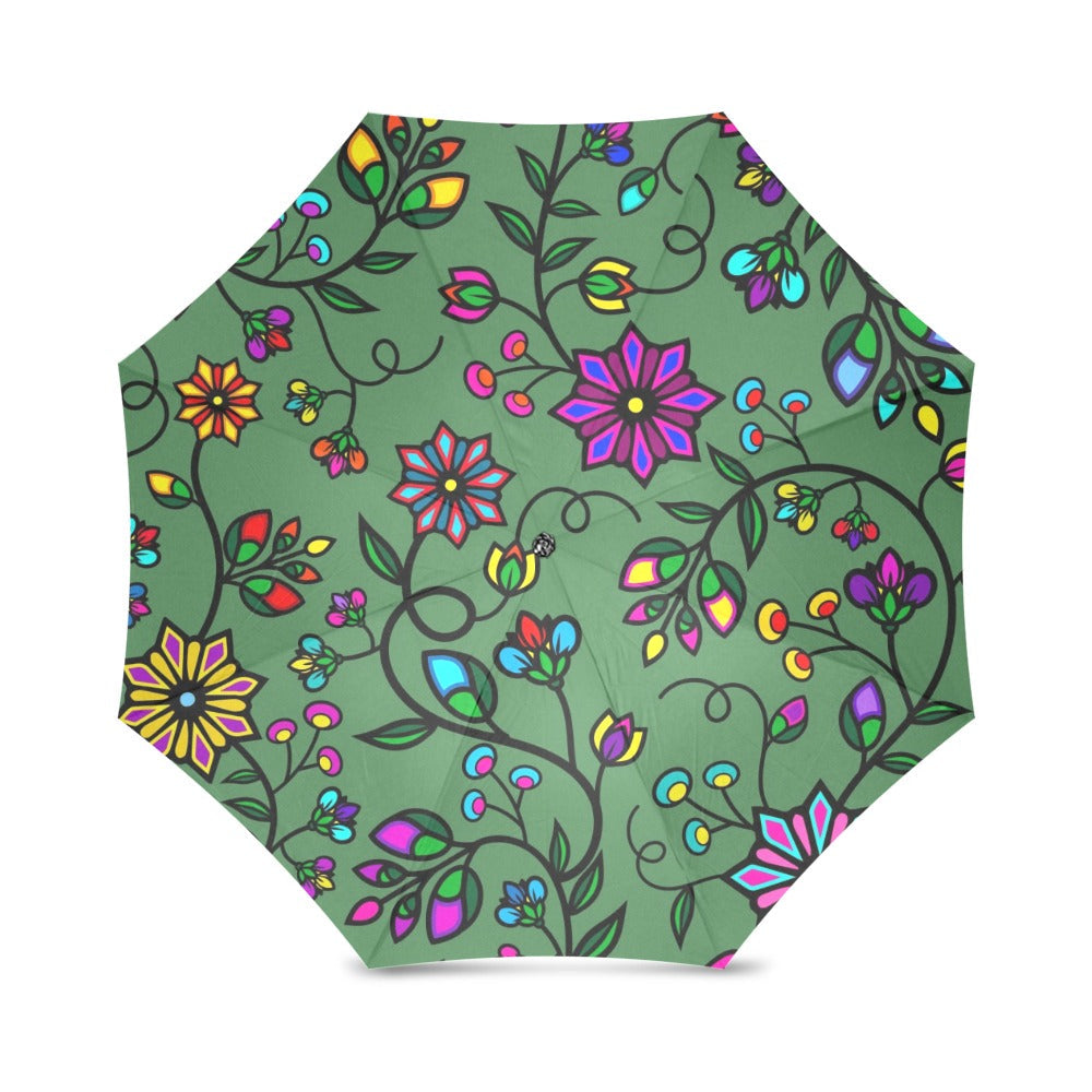 Prairie Paintbrush Sage Foldable Umbrella