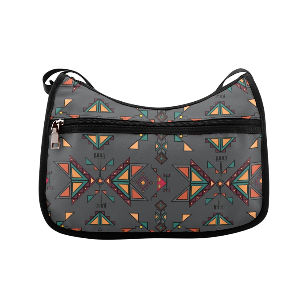 Arrow Dawn Gray Crossbody Bag