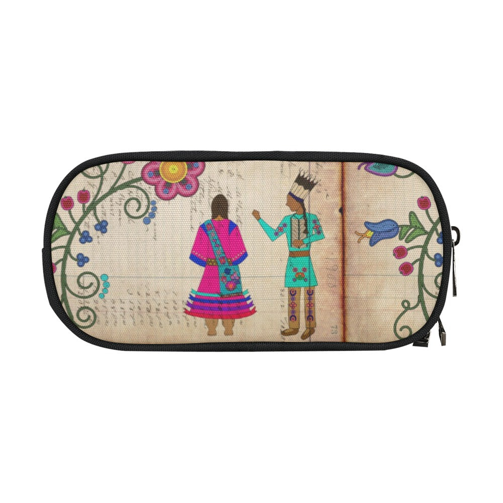 Floral Ledger Sweethearts Pencil Pouch