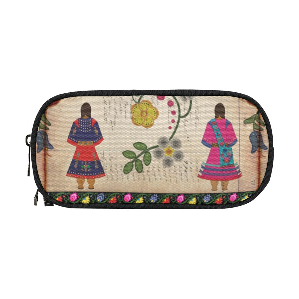 Floral Ledger Sisters Pencil Pouch