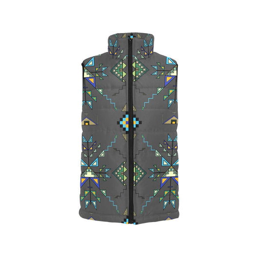 Bear Shield Dark Gray Padded Vest