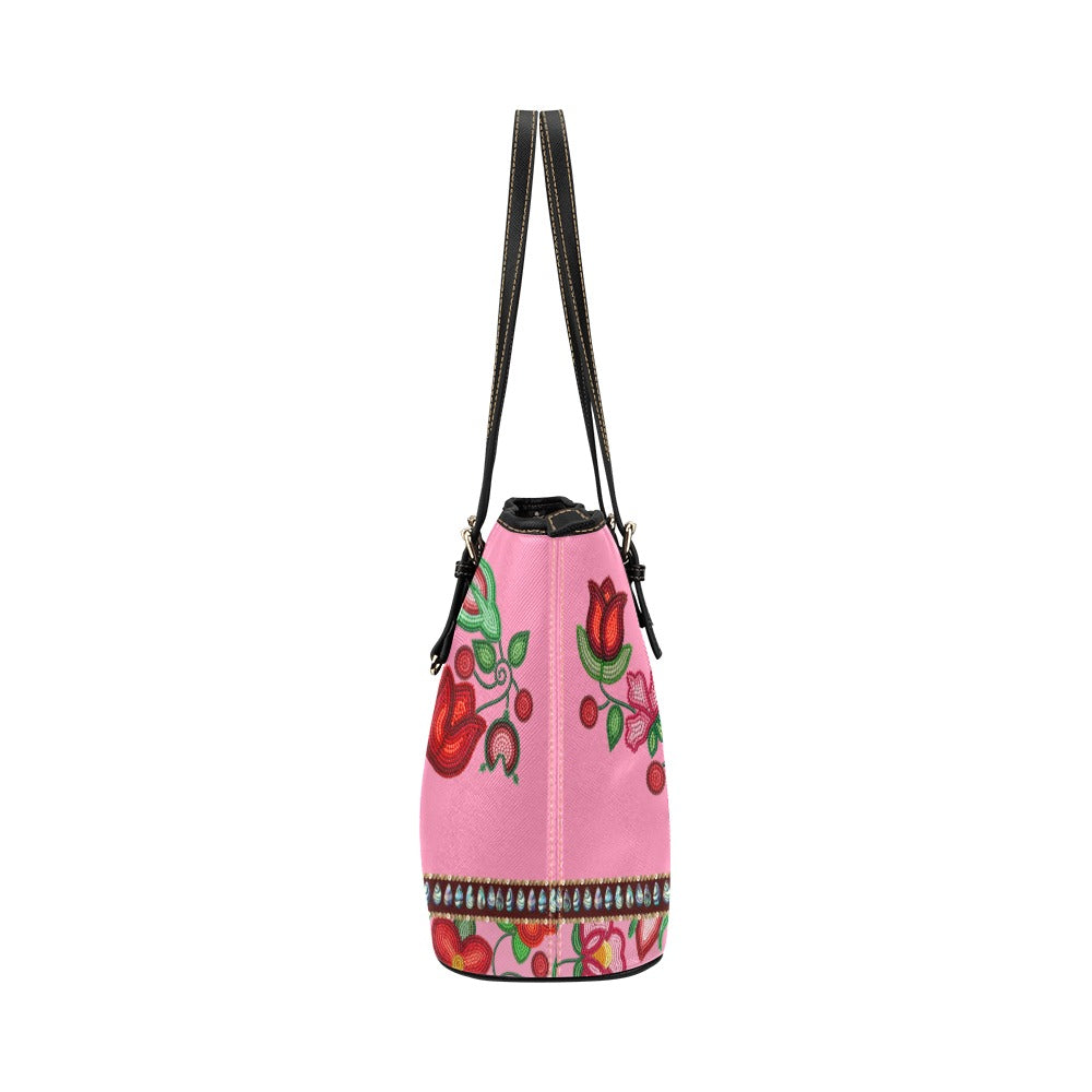 Rose Reverie Leather Tote