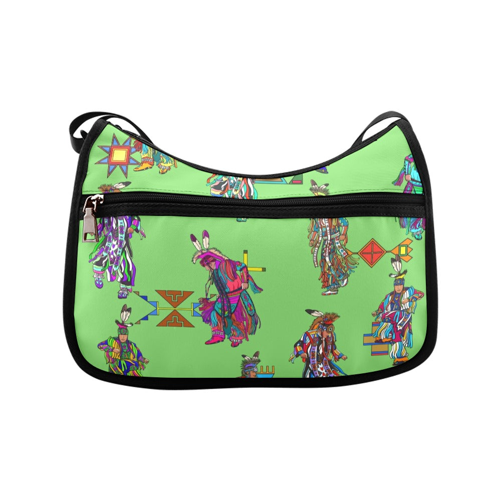Men's Grass Dancers Grass Crossbody Bag