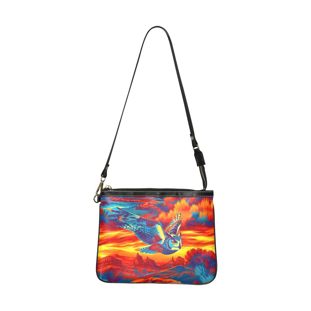 Owl on the Prowl Small Shoulder Bag