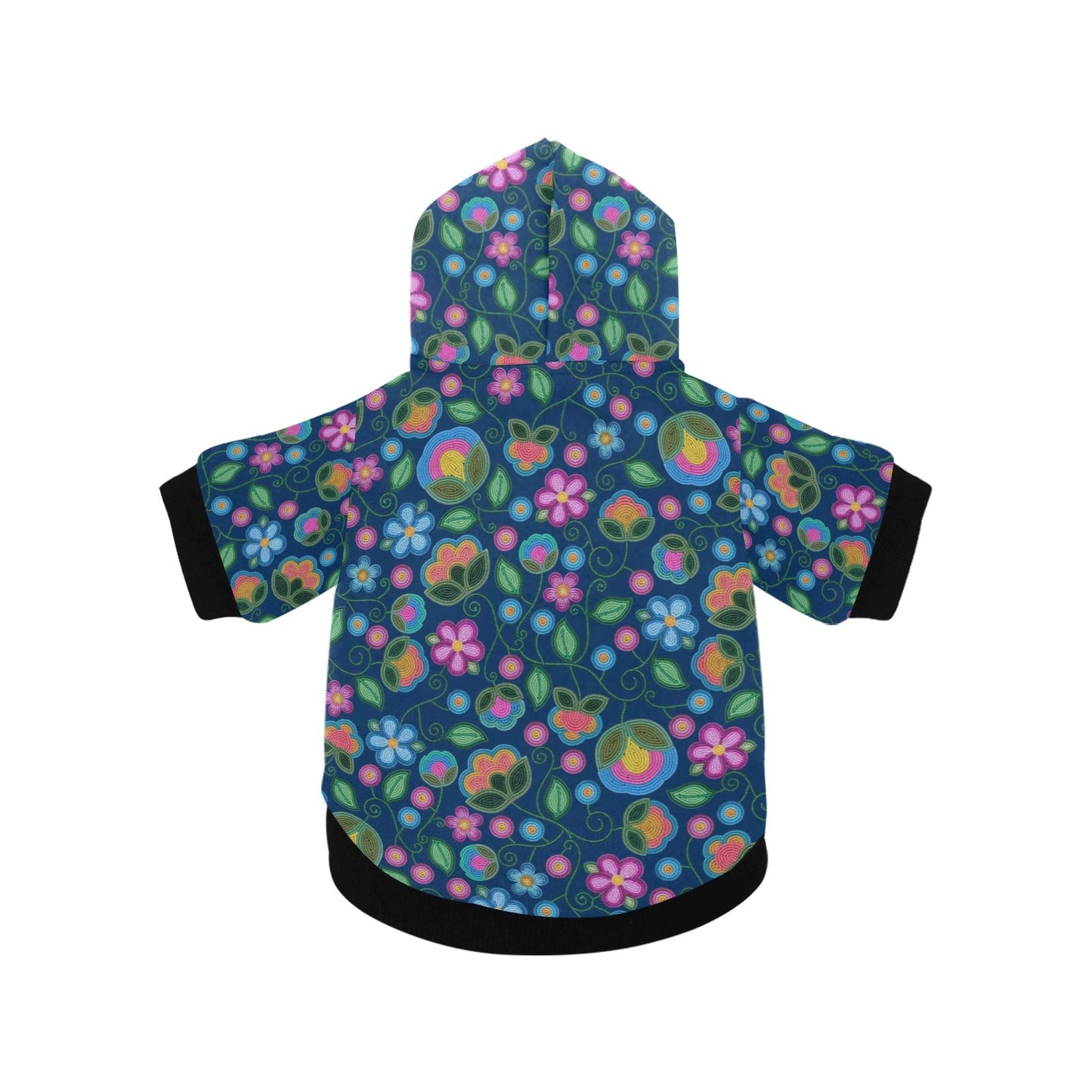 Turquoise Sunbeam Blue Pet Hoodie