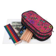 Load image into Gallery viewer, Prairie Paintbrush Passion Berry Pencil Pouch
