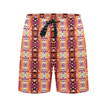 Load image into Gallery viewer, Heatwave Men&#39;s Mid-Length Beach Shorts
