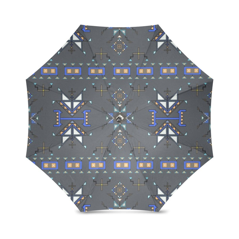 Eagle Strike Gray Foldable Umbrella