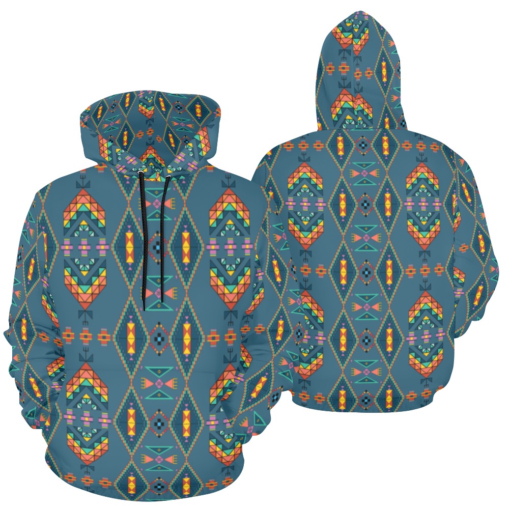 Travois Tipi Deep Lake Hoodie for Men