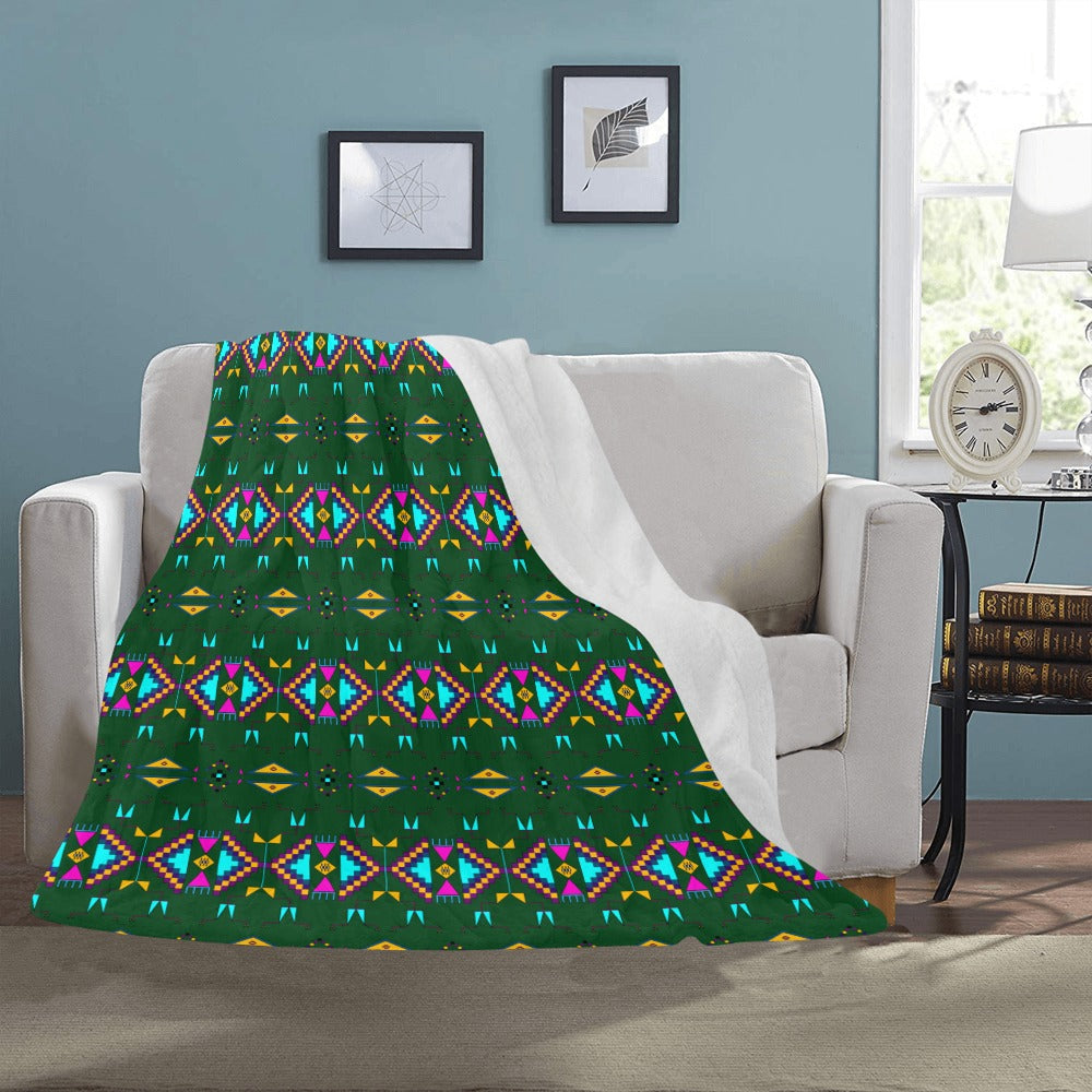 Rite of Passage Squash Leaf Ultra-Soft Micro Fleece Blanket 50"x60"