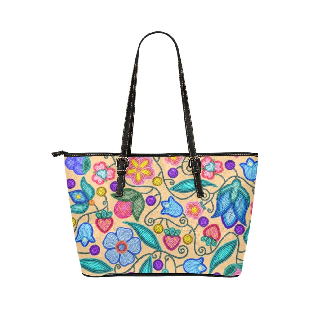 Sweet Offering Cream Leather Tote