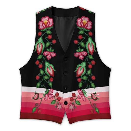 Rose Reverie Women's Sleeveless Suit Vest