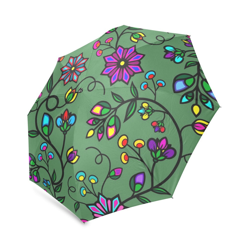 Prairie Paintbrush Sage Foldable Umbrella