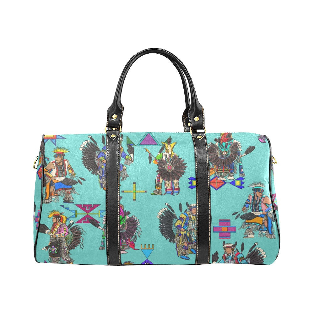 Men's Tradish Dancers Eggshell Blue Small Travel Bag