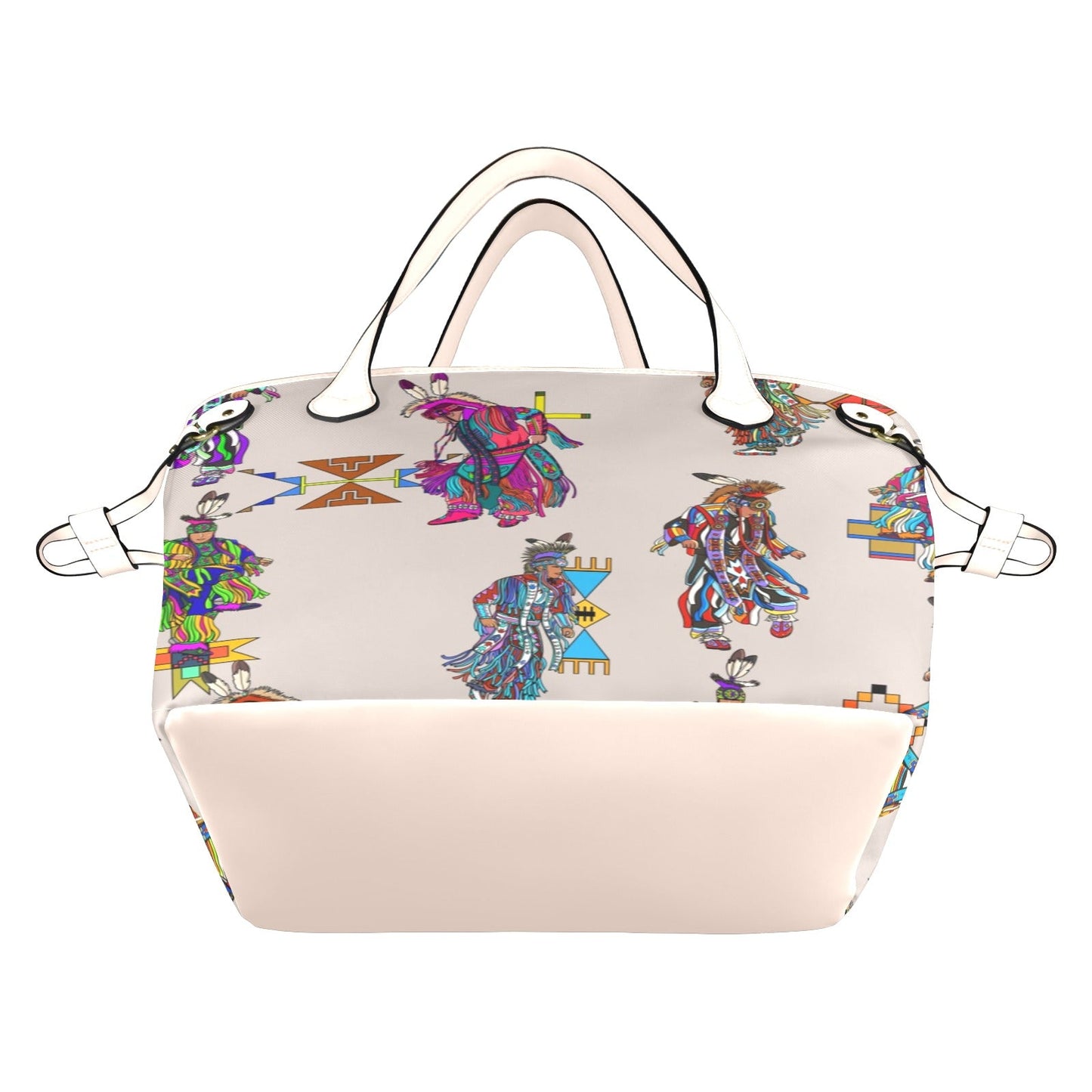 Men's Grass Dancers Muslin Clover Canvas Tote Bag