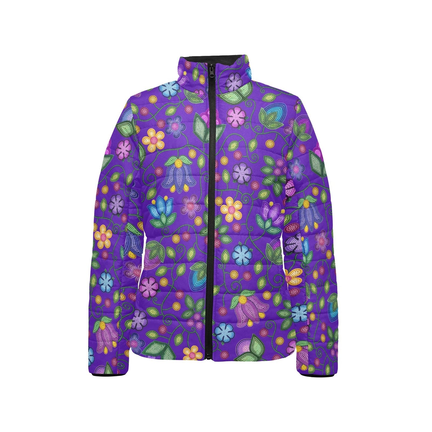 Bloom Uplift Indigo Stand Collar Jacket