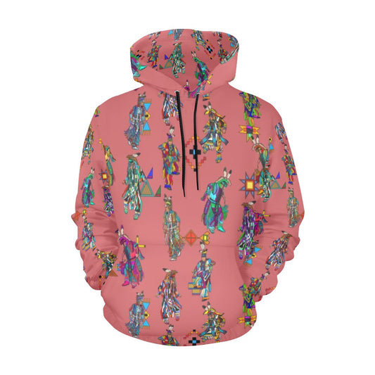 Men's Grass Dancers Terra Cotta Hoodie for Men