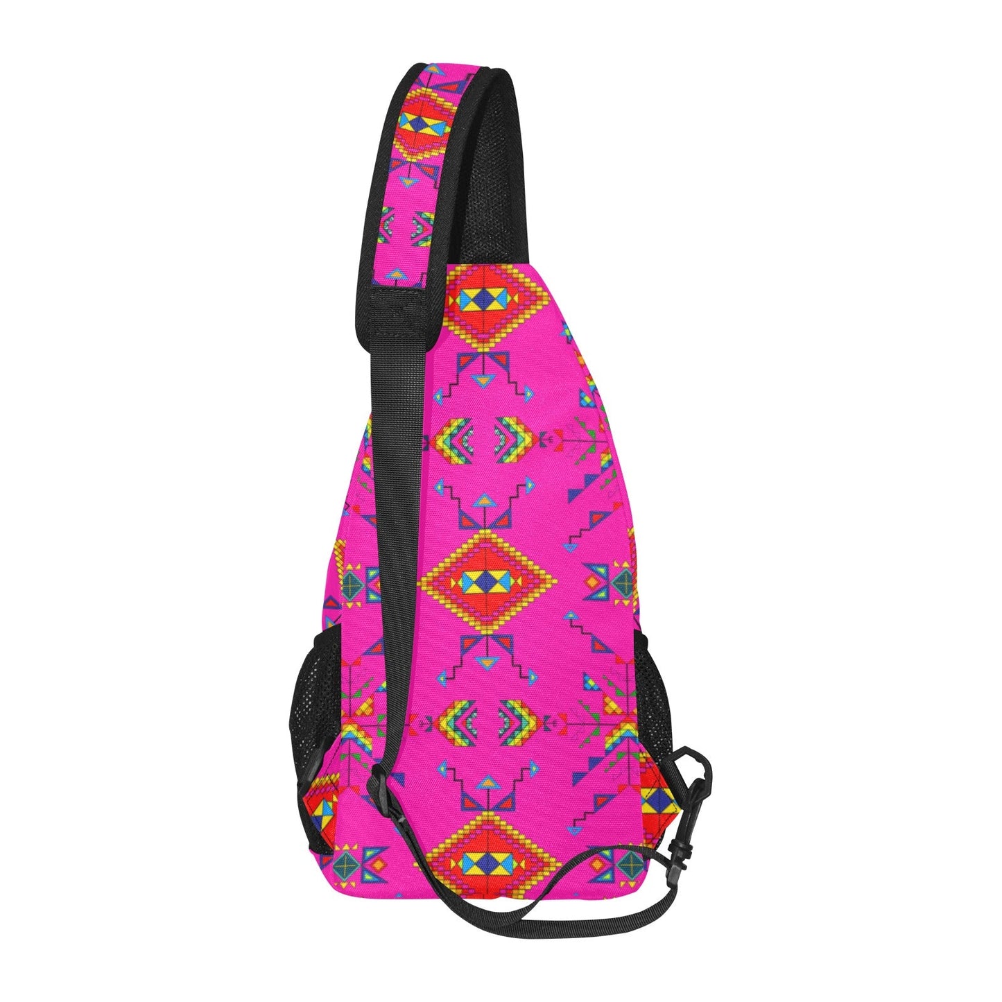 Buffalo Jump Pink Chest Bag