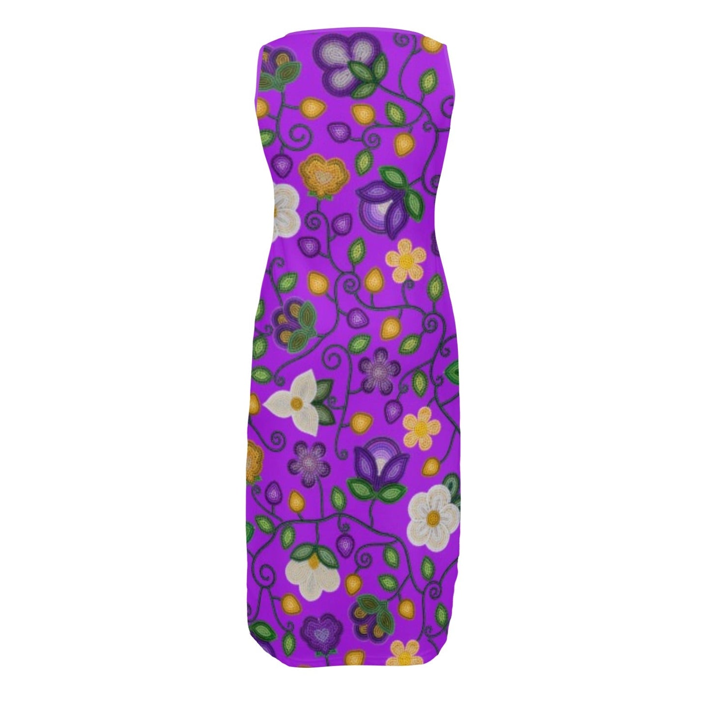 Midnight Moss Bloom Purple Phaedra Dress