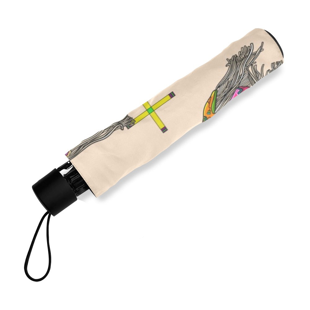 Women's Tradish Dancers  Muslin Foldable Umbrella