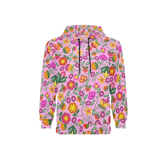 Boreal Bounty Pink Fleece Hoodie