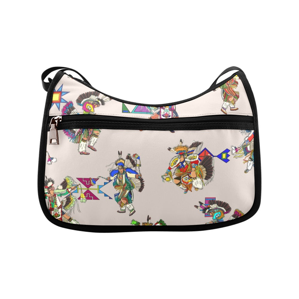 Men's Fancy Dancers Muslin Crossbody Bag