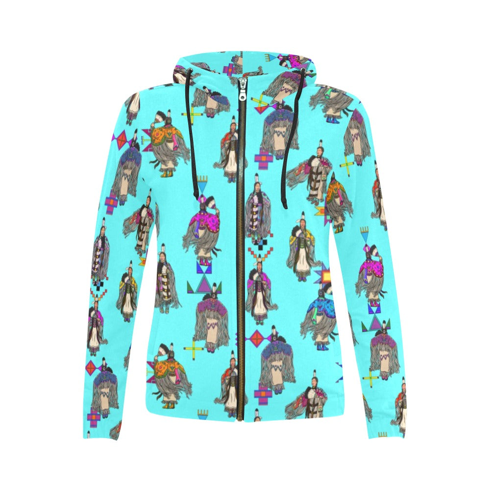 Women's Tradish Dancers Full Zip Hoodie for Women