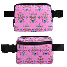 Load image into Gallery viewer, Dakota Damask Cheyenne Pink Belt Bag
