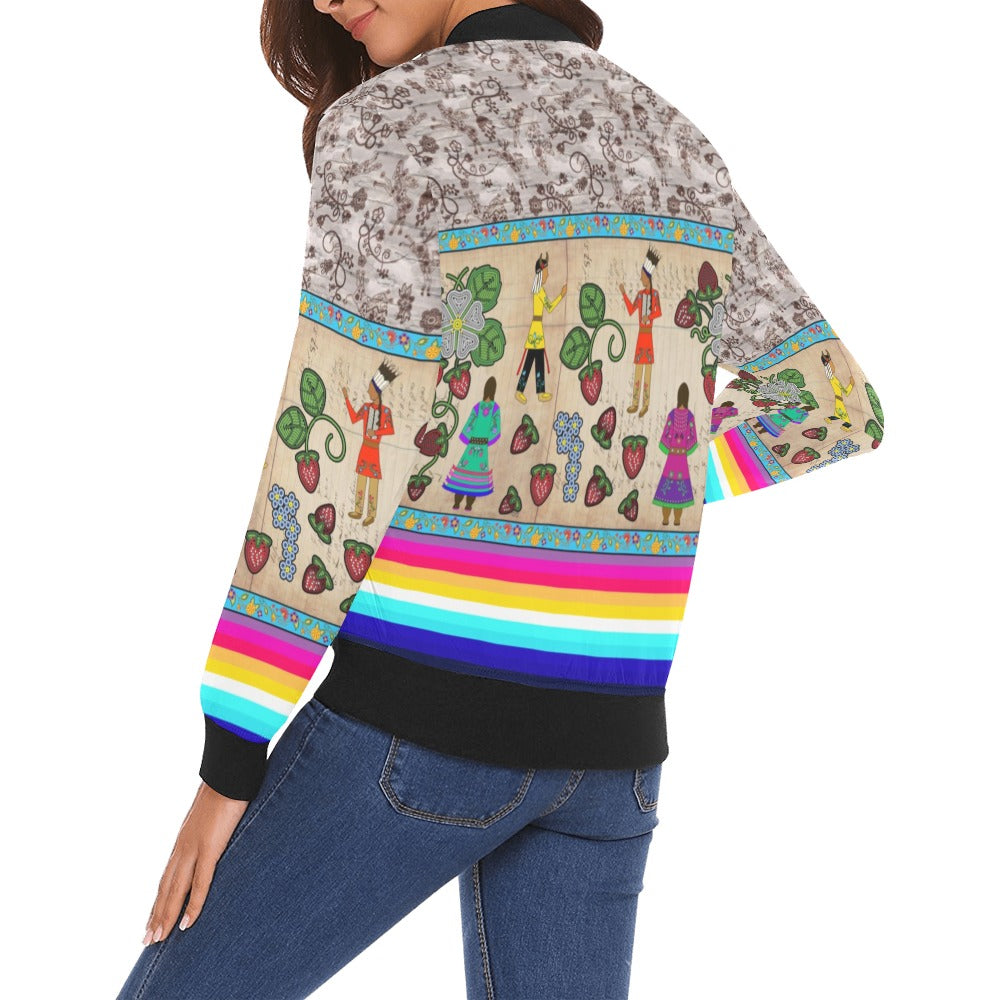 Love Stories Bomber Jacket for Women