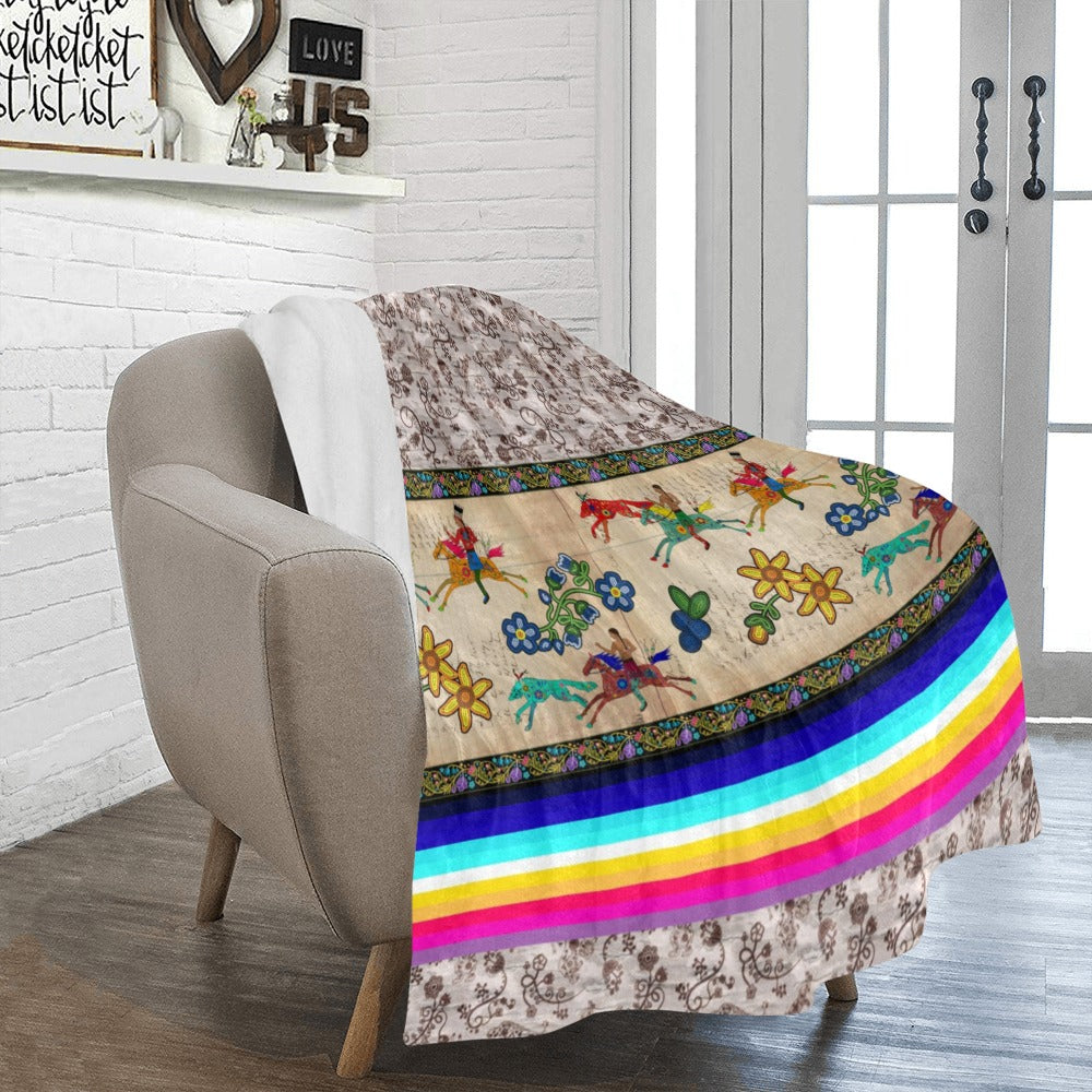 Brothers Race Ultra-Soft Micro Fleece Blanket 50"x60"