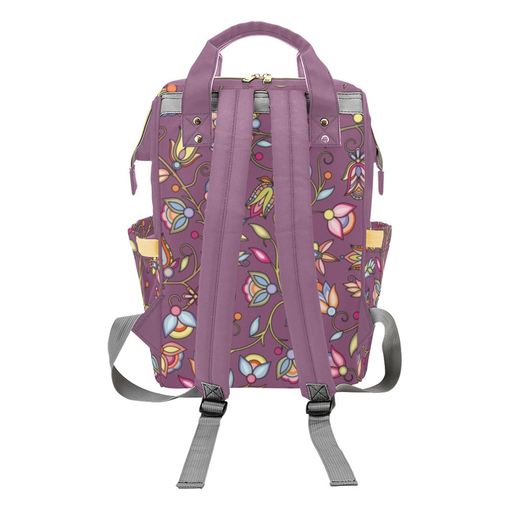 Buffalo Bloom Blush Multi-Function Diaper Backpack
